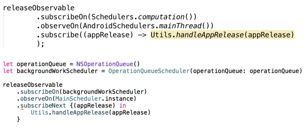 functional reactive programming android
