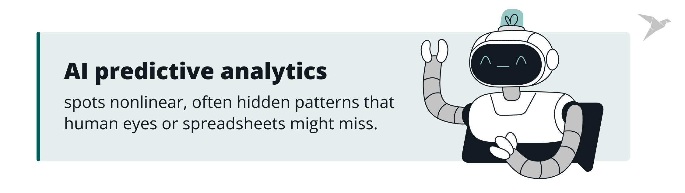 AI predictive analytics in healthcare impact