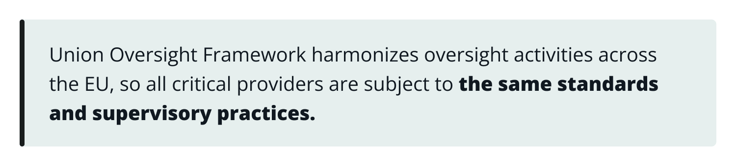 The Oversight Framework