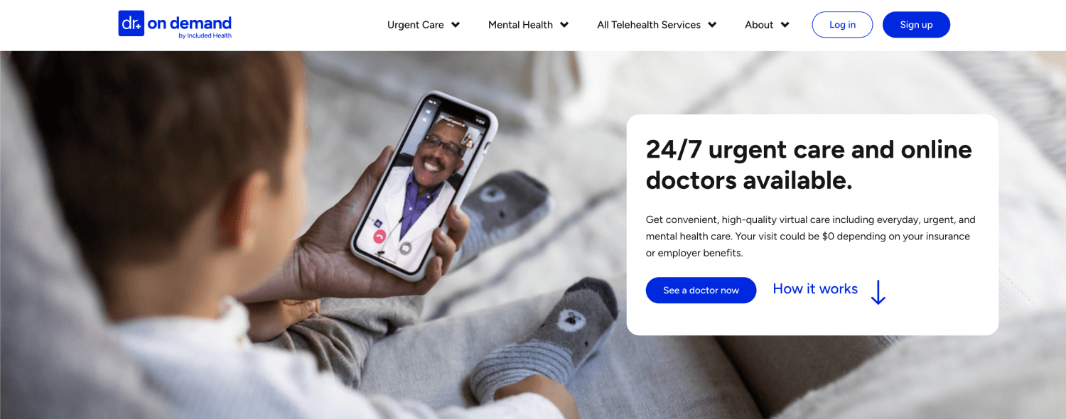 Doctor on Demand app