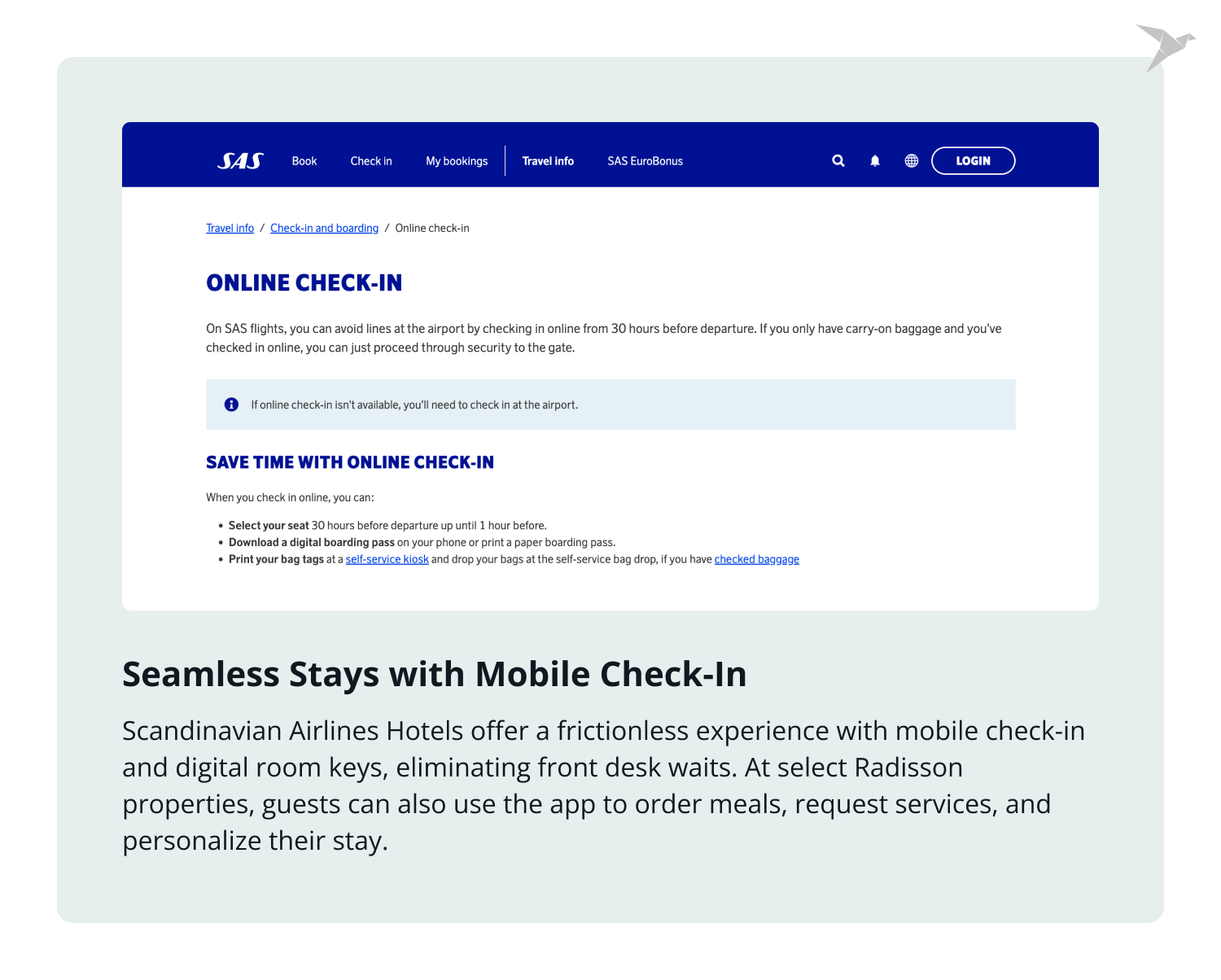 Scandinavian Airlines Hotels