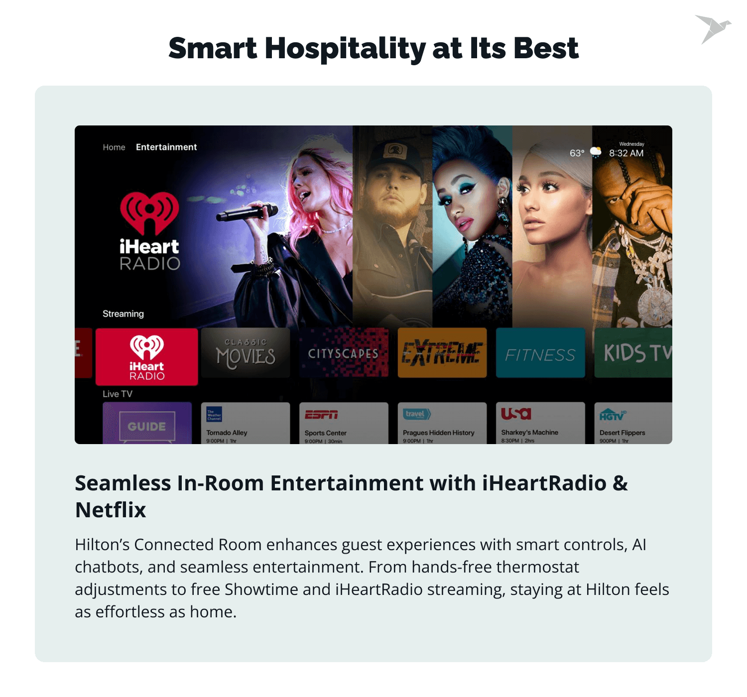 Hilton’s Connected Rooms