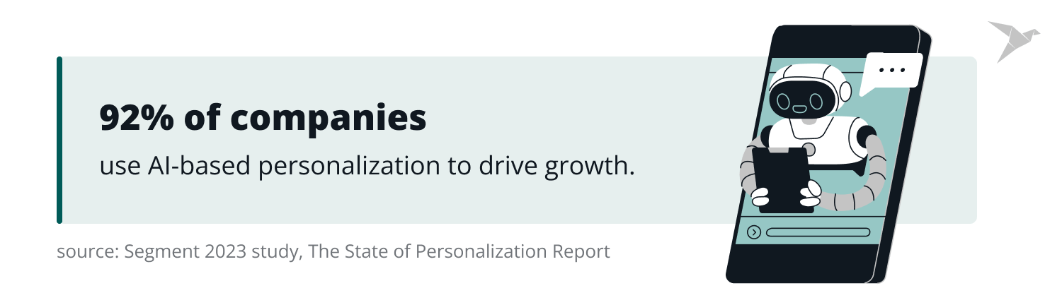 AI based personalization in hospitality