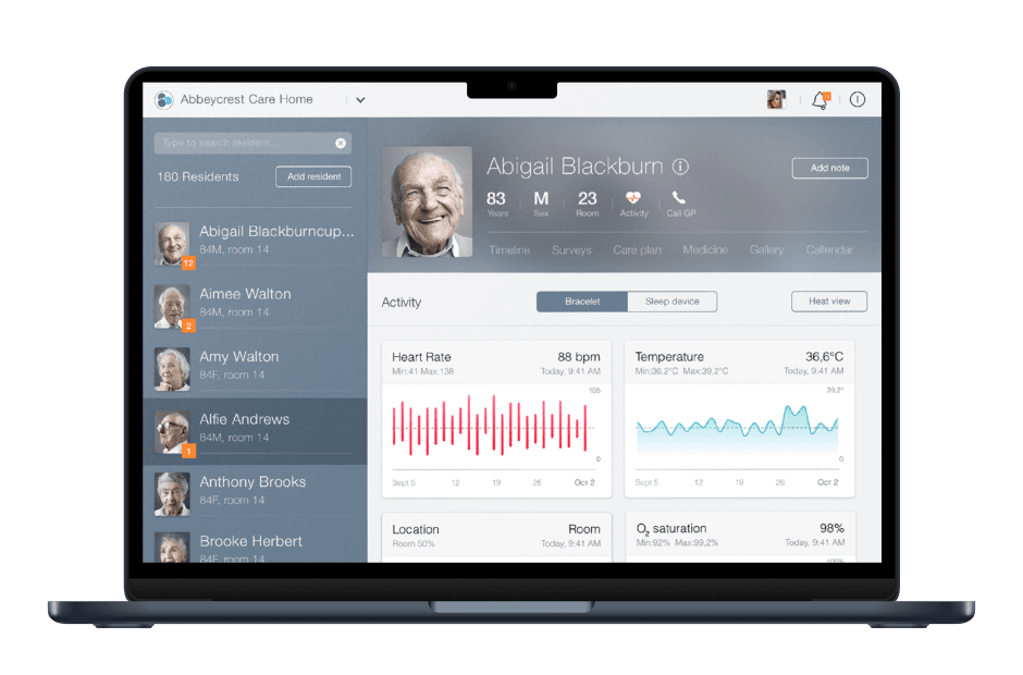 Transforming care home management with a custom digital platform